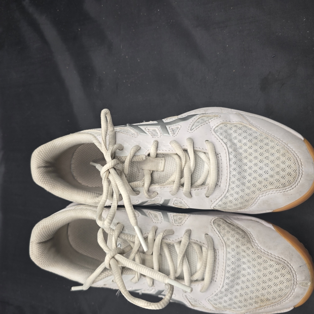 Asics White Athletic Shoes